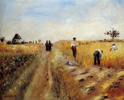 The Harvesters Pierre-Auguste Renoir
